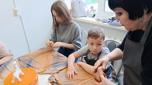 Мастер-класс в Семейной мастерской «Гончарный круг»