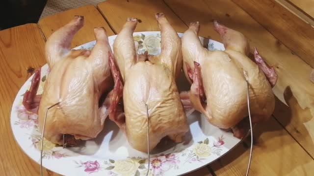 Куры горячего копчения в новой коптильне. смотреть онлайн