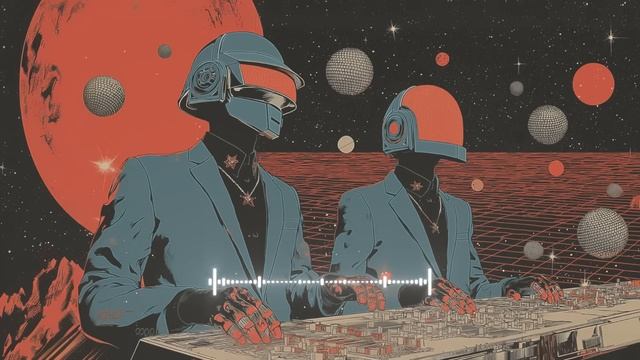 Daft Punk Cosmic Mission Boogie 🪩🤖 ｜ Chill Disco, Electro Funk, Neo Soul, Retro Groove Playlist