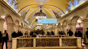 Станция - музей. Самая красивая станция метро - Комсомольская. Метро Москвы. Эпизод 74