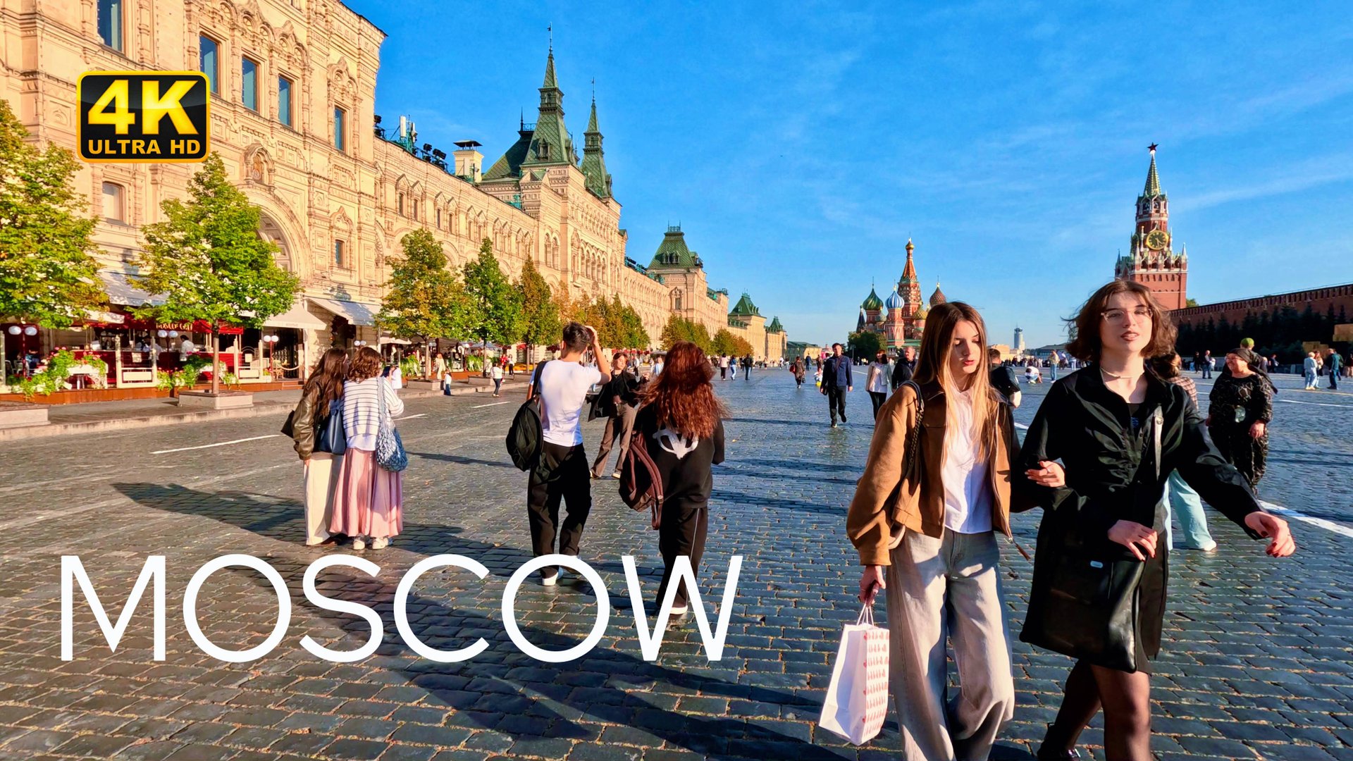 🔥 Прогулка по МОСКВЕ 4K HDR! Красная площадь, Никольская улица, Большая Лубянка смотреть онлайн
