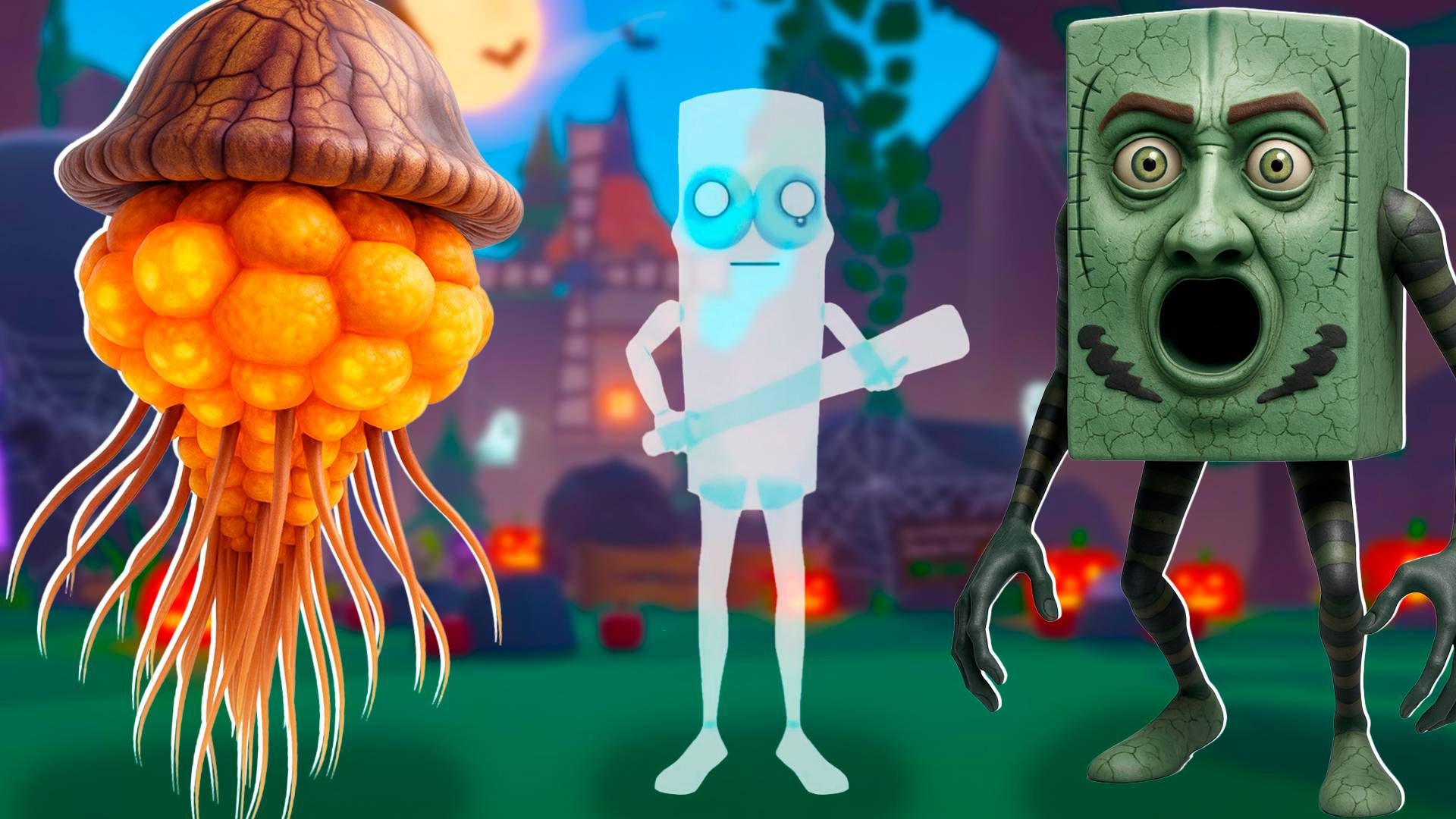 Брейнроты изменятся на Хэллоуин и вернется Тунг тунг Сахур ? в Brainrot Evolution Роблокс ! смотреть онлайн