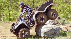 Can-Am Outlander 6x6 XT 1000 - СуперПроходимый Гигант !
