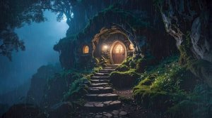 SAFE PLACE ｜ Ethereal Meditative Ambient Music with Rain - Deep Soothing Soundscape for Relaxation