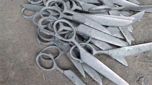 Изготовление портновских ножниц смотреть онлайн