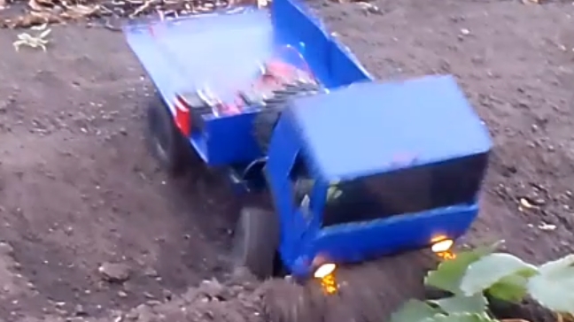 КАМАЗ 4350 на радиоуправлении 3 часть.