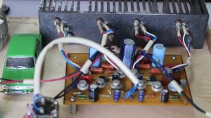 Усилитель Беслика А.И.на германиевых транзисторах V3 02, на выходе П605.