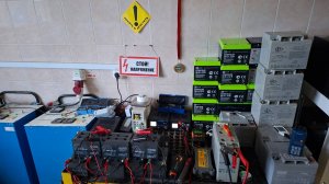 ВОССТАНОВЛЕНИЕ   AGM 12 Ач( 9 штук )  КУЛОН 830 +  БЕРЕЖОК V1( до 17,6 Вольт ) + GTS 12.12 + CTEK 5