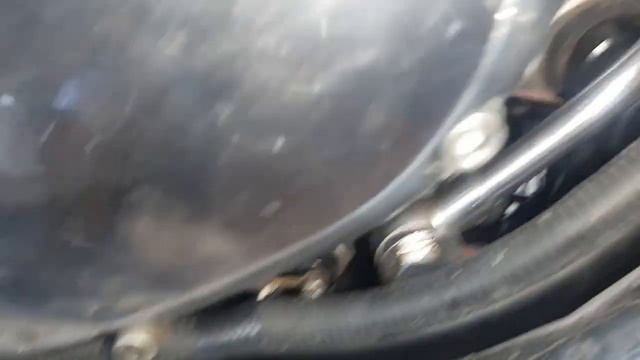 Установка двигателя в раму. Suzuki intruder 1400