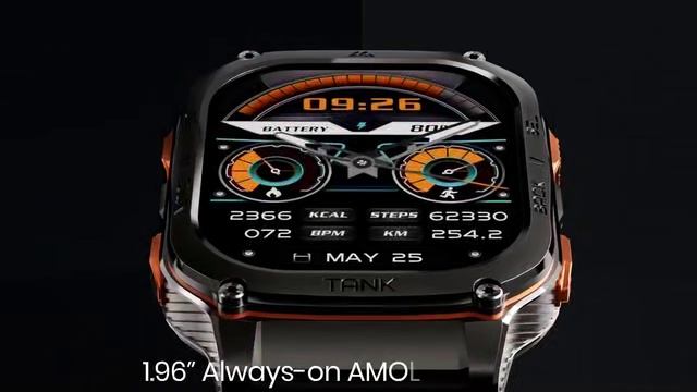 Умные часы KOSPET TANK M3 Ultra GPS смотреть онлайн