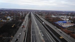Строительство автомагистрали Центральная - пересечение с Ракитовским шоссе / город Самара / Russia