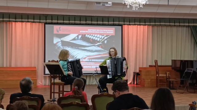 Композитор Ольга Дюжина. PASSACAGLIA переложение для баяна и аккордеона. смотреть онлайн