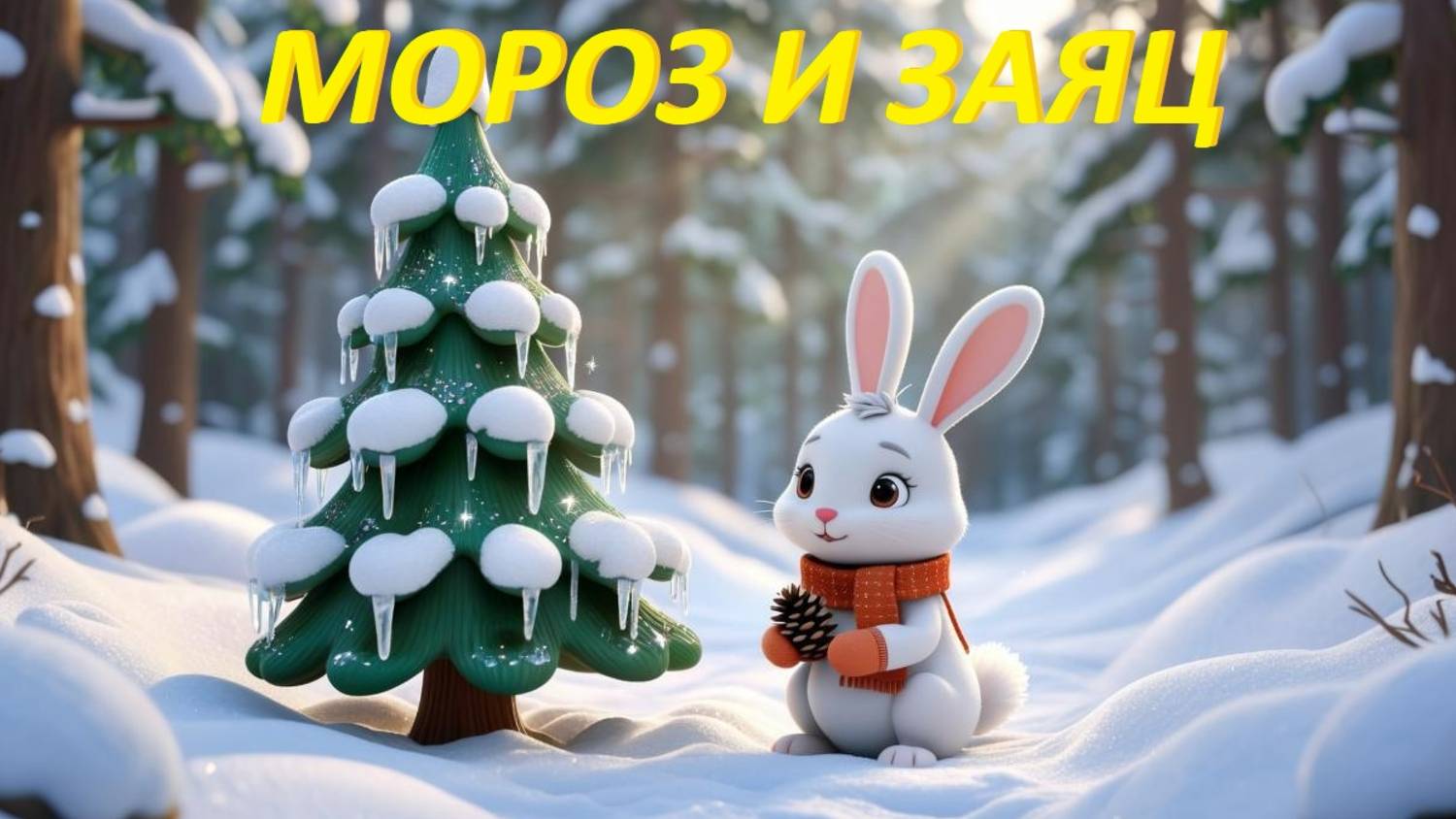 Аудиосказка. Мороз и заяц. Сказки на ночь. Сказки перед сном. Русская народная сказка. смотреть онлайн