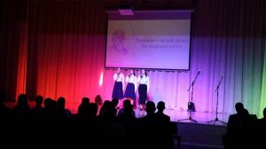 Выступление 741 группы.