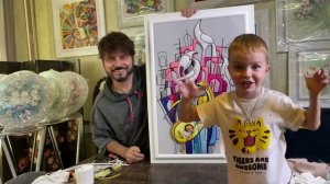 Работа из натуральной кожи «МЕЛОДИИ БЕЛЫХ ПТИЦ»😝🤣Андрей и Марк Коробейниковы / АМ Кор/