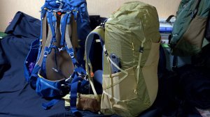 Deuter Aircontact Ultra 50+5 сравнение с Forclaz Mt 900 50+10