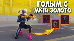 ГОЛЫМ С ЗОЛОТОЙ МК14 ДО ФУЛЛ 6 В КАЖДОЙ КАТКЕ МЕТРО РОЯЛЬ / METRO ROYALE PUBG MOBILE