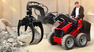 Захват Поворотный • Навесное оборудование • RED Engineering • Мини-Погрузчик RED RBL-04