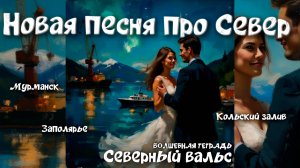 Волшебная тетрадь. "Северный вальс". Новая песня про Север. Мурманск. Кольский залив. Песня о любви