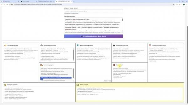 Первичный ИТ-чекап – экспресс-аудит за 20 часов. Business Model Canvas