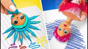 🤩 Как Спрятать Игрушки на Уроке! 🧸 | Играем в Кукол ❤️