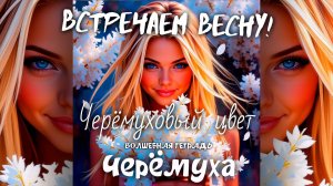 Волшебная тетрадь. "Черёмуха". Черёмуховый цвет. Новая песня про черёмуху, любовь и весну.