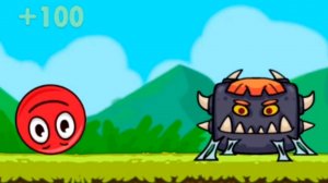 Новый РЕД БАЛЛ Красный шарик ред бол 5 прохождение мульт игры на андроид #3