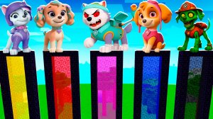 НАШЕЛ ПОРТАЛ ЩЕНЯЧИЙ ПАТРУЛЬ в МАЙНКРАФТ PAW PATROL МУЛЬТИК