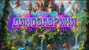 Малыши Динозавры , веселые Динозавры