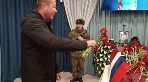 Прощание с Якимовым  Вадимом погибшем на СВО г. Талица