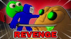 БОУ МСТИТ, НО У РУДИ ЕСТЬ КАТАНА! Анимация Роблокс BOU'S REVENGE, BUT RUDY HAS A KATANA