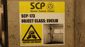 SCP Скульптура 173 Roblox game