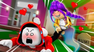 ПРИЗРАЧНАЯ ДЕВУШКА ВЛЮБЛЕНА В ДЖЕЙ-ДЖЕЯ! Анимация Роблокс