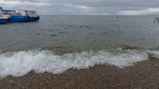 берег Байкала, рабочий посёлок Листвянка смотреть онлайн