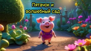 Сказки для детей | Пятачок и волшебный сад | Сказки на ночь| Аудиосказки | Детские сказки| Сказки