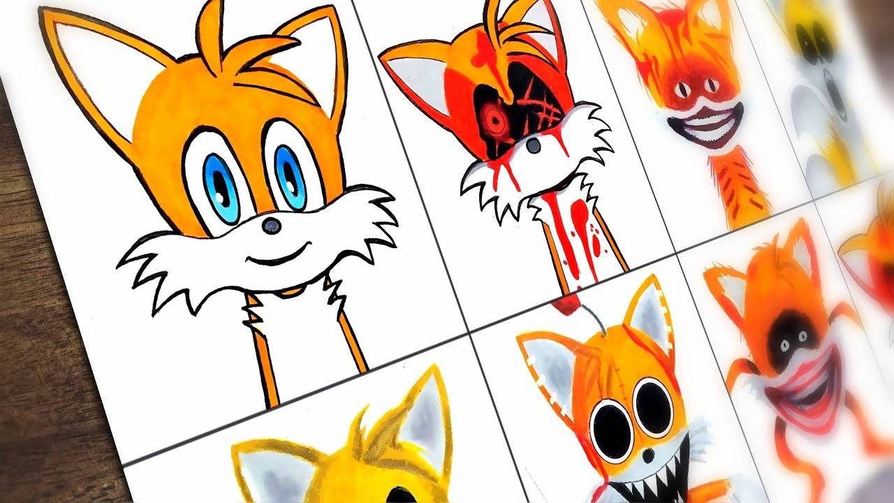 Рисуем Новый Спрунки Шин Тейлз с 1 по 6 фазу 🎨✨🎵😍