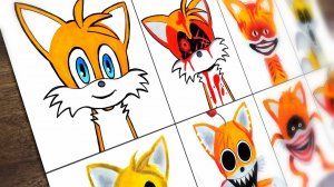 Рисуем Новый Спрунки Шин Тейлз с 1 по 6 фазу 🎨✨🎵😍