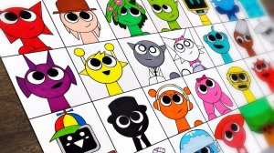 Рисуем Спраунки Коррупшн из Инкредибокс! 🎨✨🎧😍