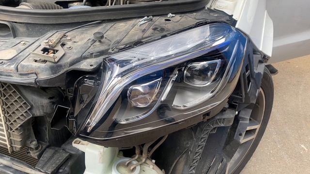 Mercedes GL X166 Рестайлинг ,Переделка в AMG GLS Мерседес Покраска Лахта Центр СПб