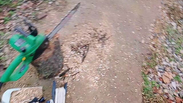 Электрическая цепная пила «Калибр» смотреть онлайн