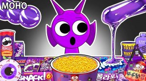 Incredibox Sprunki - Durple Derests Food Mukbang Animation Video tutorial on how to do Moho 47