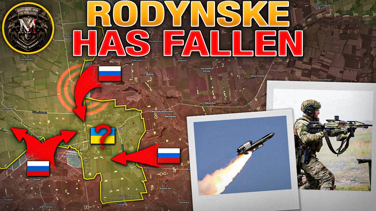 Another Power Plant Destroyed💥Encirclement Ring Around Pokrovsk Closed🎯Military Summary 2025.10.25 смотреть онлайн