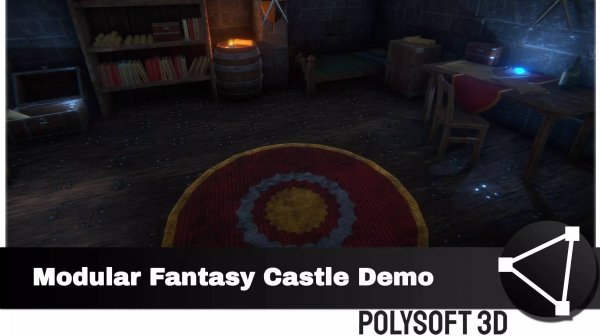 Asset Unity - Modular Fantasy Castle pack - demo