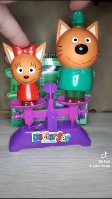 Три кота, видео с игрушками, приколы, эники беники