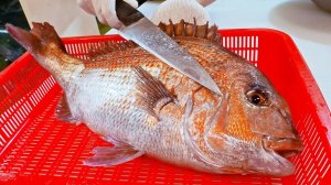 Красный морской окунь Сашими, Острый рыбный суп