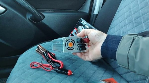 Обзор автомобильного инвертора AVS IN-1000W