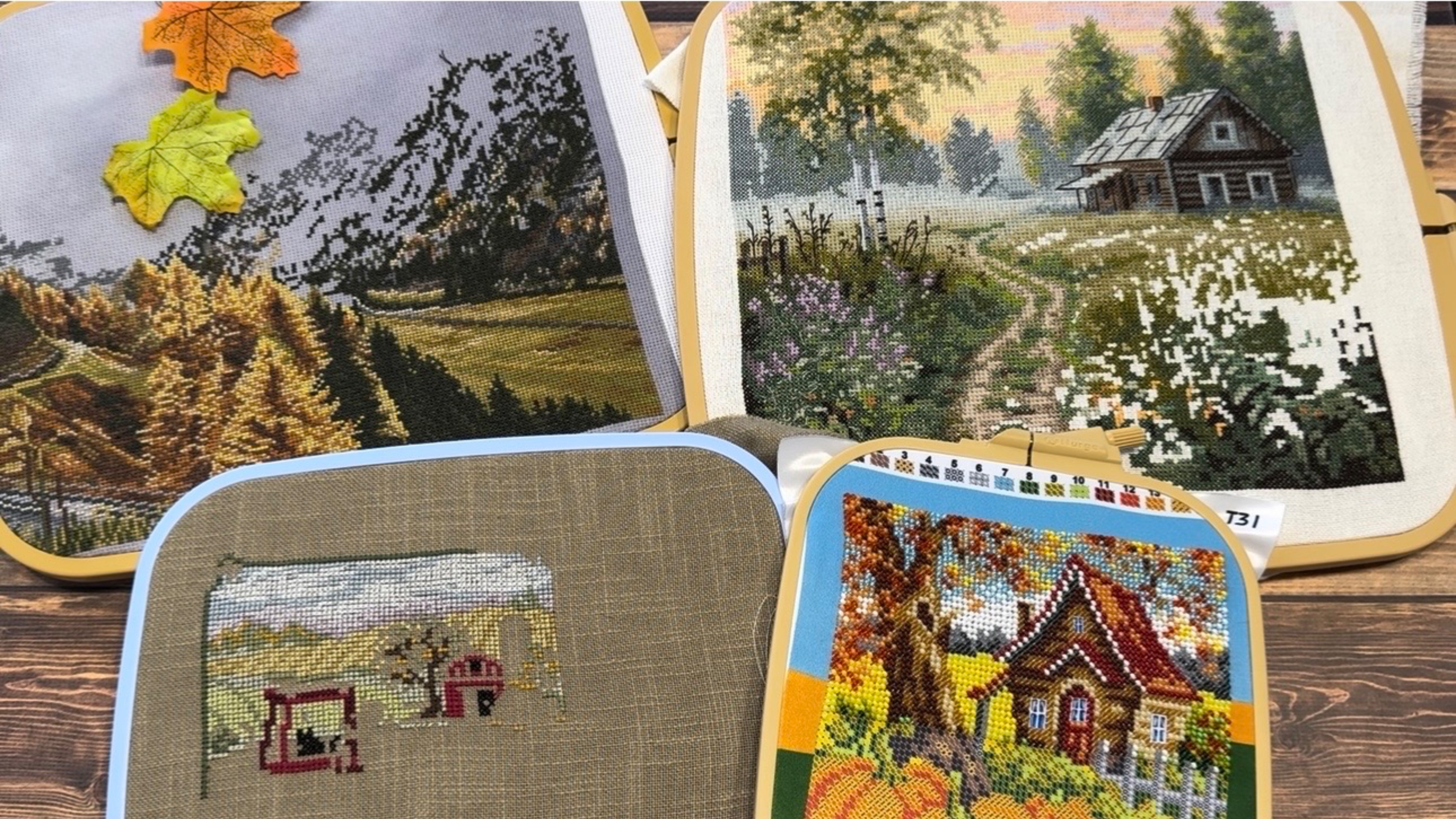 Вышивка крестом/Авторская схема/Нова Слобода/Mill Hill/Радуга бисера.. смотреть онлайн