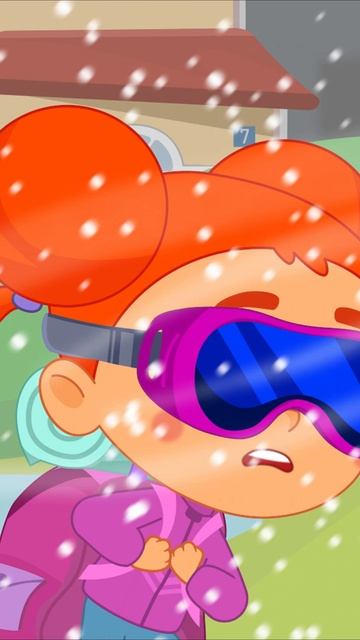 Кнопа устроил снегопад! ❄️ | Котёнок Кнопа смотреть онлайн