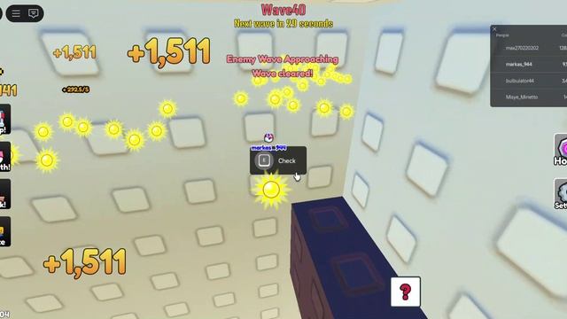 растения против зомби в Roblox