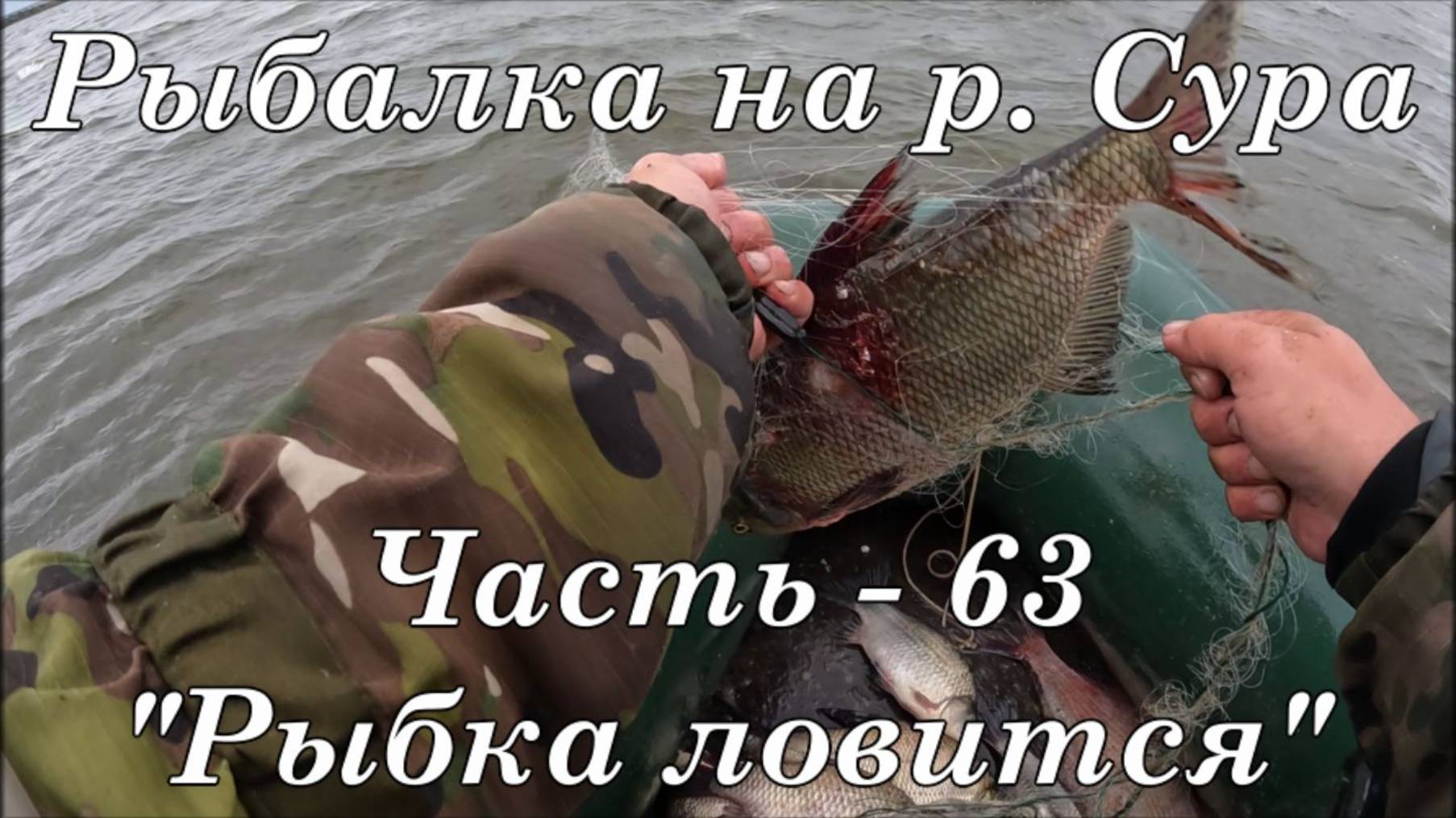 Рыбалка на р. Сура. Часть - 63. "Рыбка ловится". смотреть онлайн
